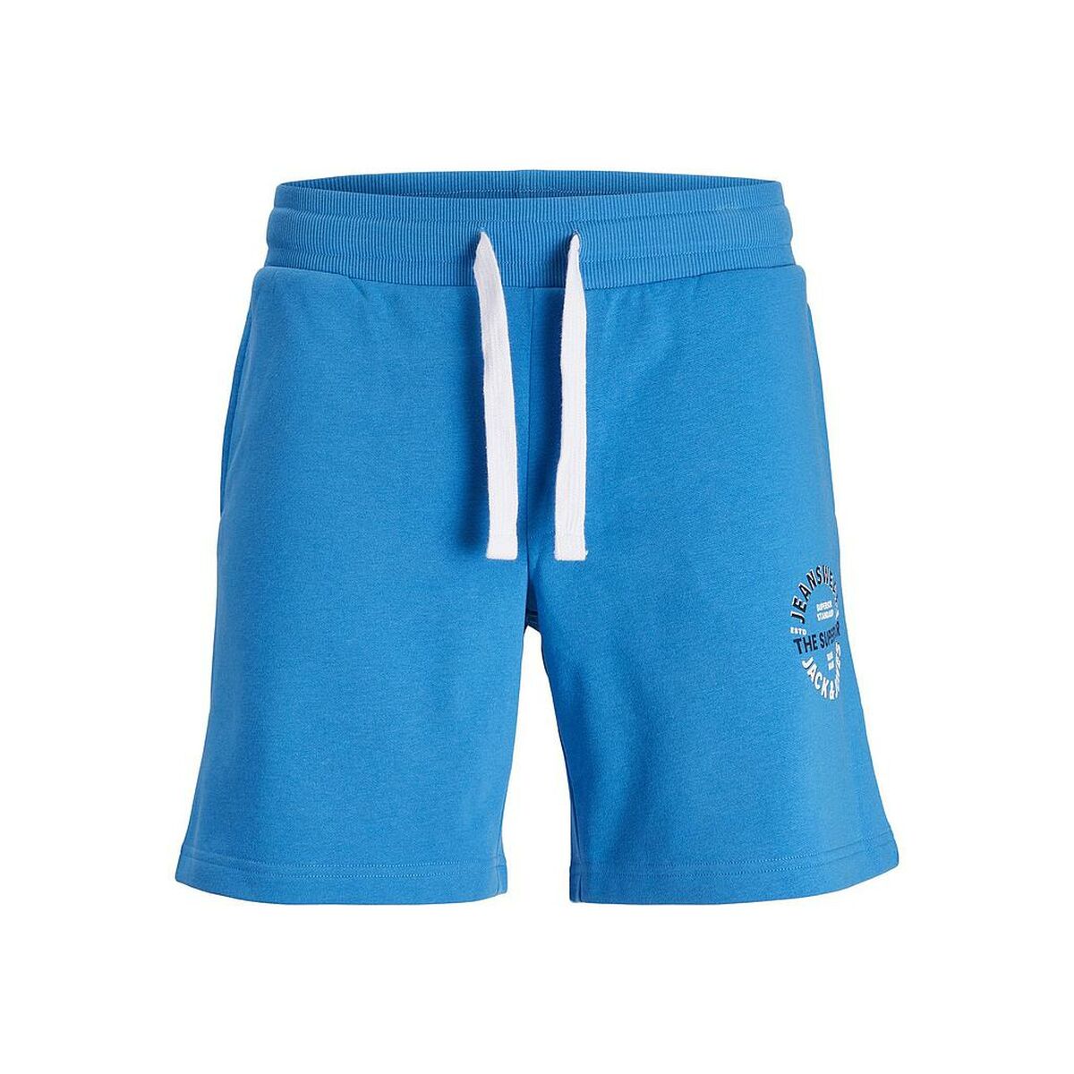 Pantaloni Corti Sportivi da Uomo Jack & Jones JPSTANDY SWEAT 12225087 Azzurro 4 S2024712_2