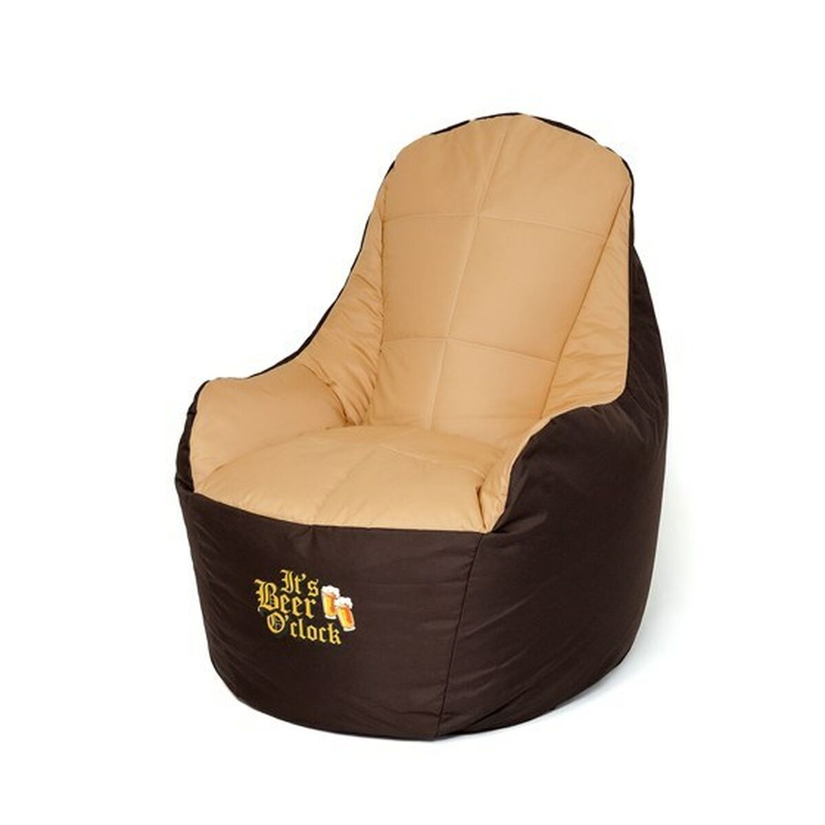 Puff GO GIFT Beige Bronce Oxford tejido antidesgarros 3 S9143239_1