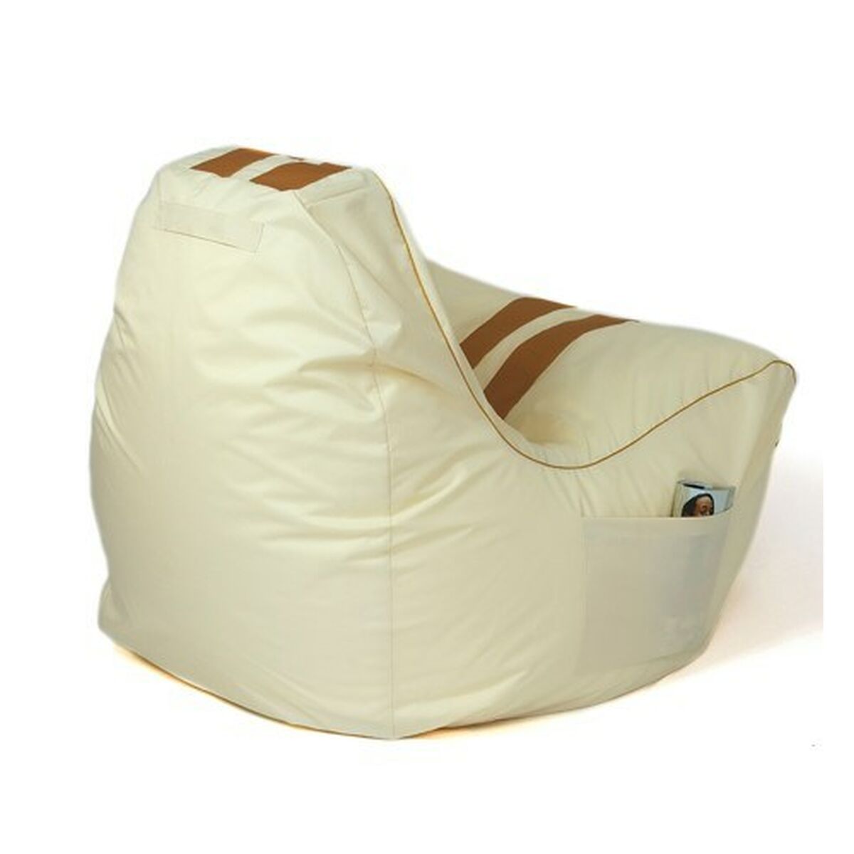 Puff GO GIFT Oro Beige Oxford tejido antidesgarros 140 x 100 x 100 cm 140 x 100 cm 4 S9143261_2