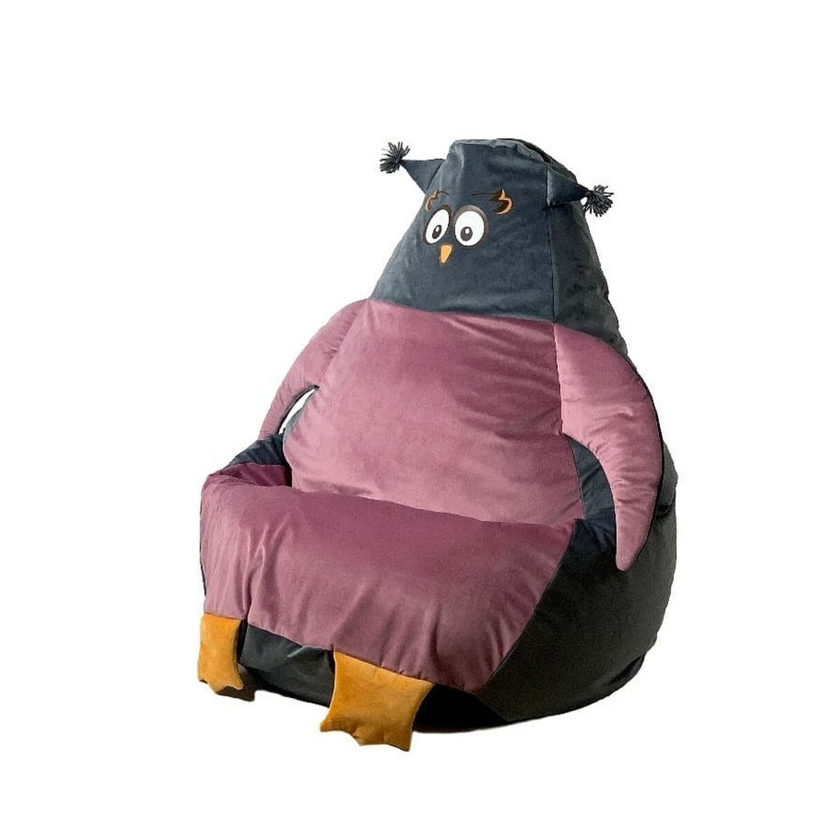 Puff GO GIFT Grigio Rosa Oxford 130 x 90 cm 3 S9143061_1