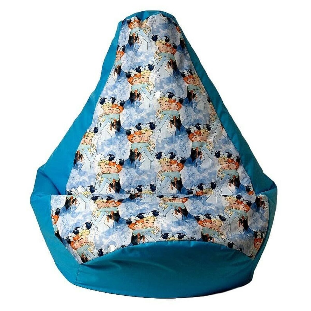 Puff GO GIFT Azzurro 105 x 80 cm Pera 3 S9143097_1