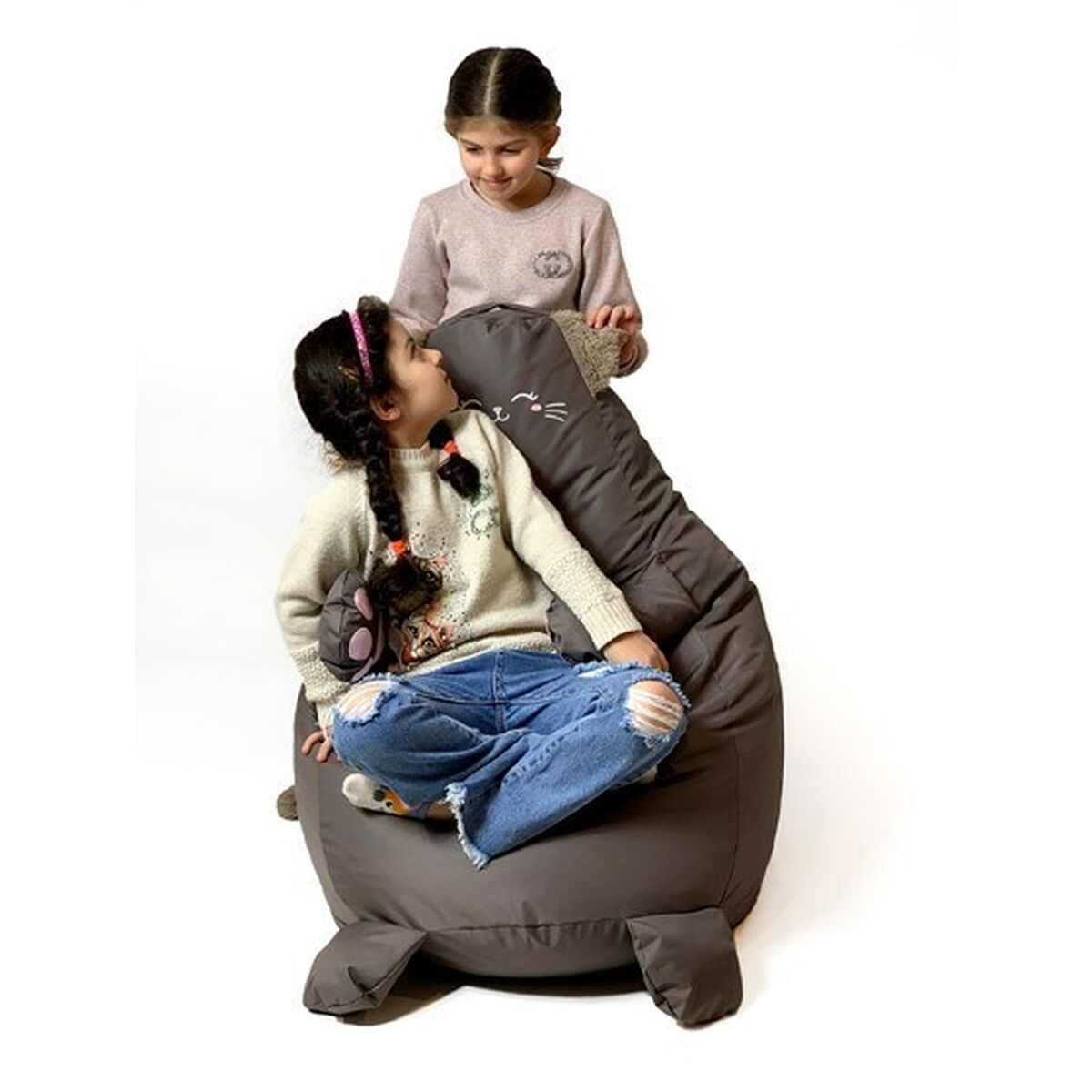 Puff GO GIFT Bronce Oxford Gatto 130 x 90 cm 6 S9143066_4