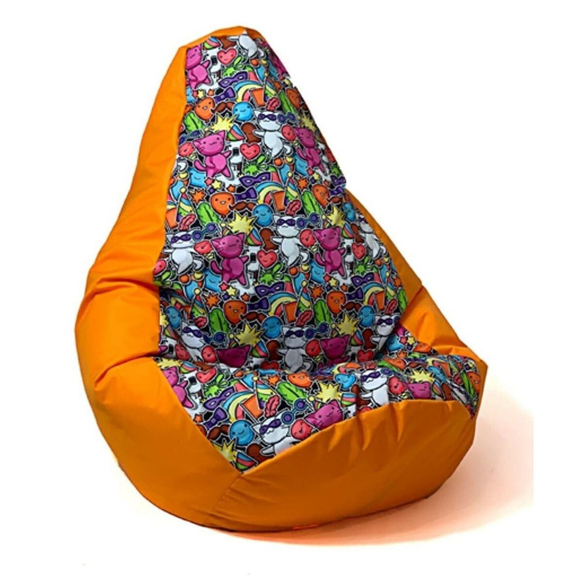 Puff GO GIFT Arancio 130 x 90 cm Pera 2 S9143119_0