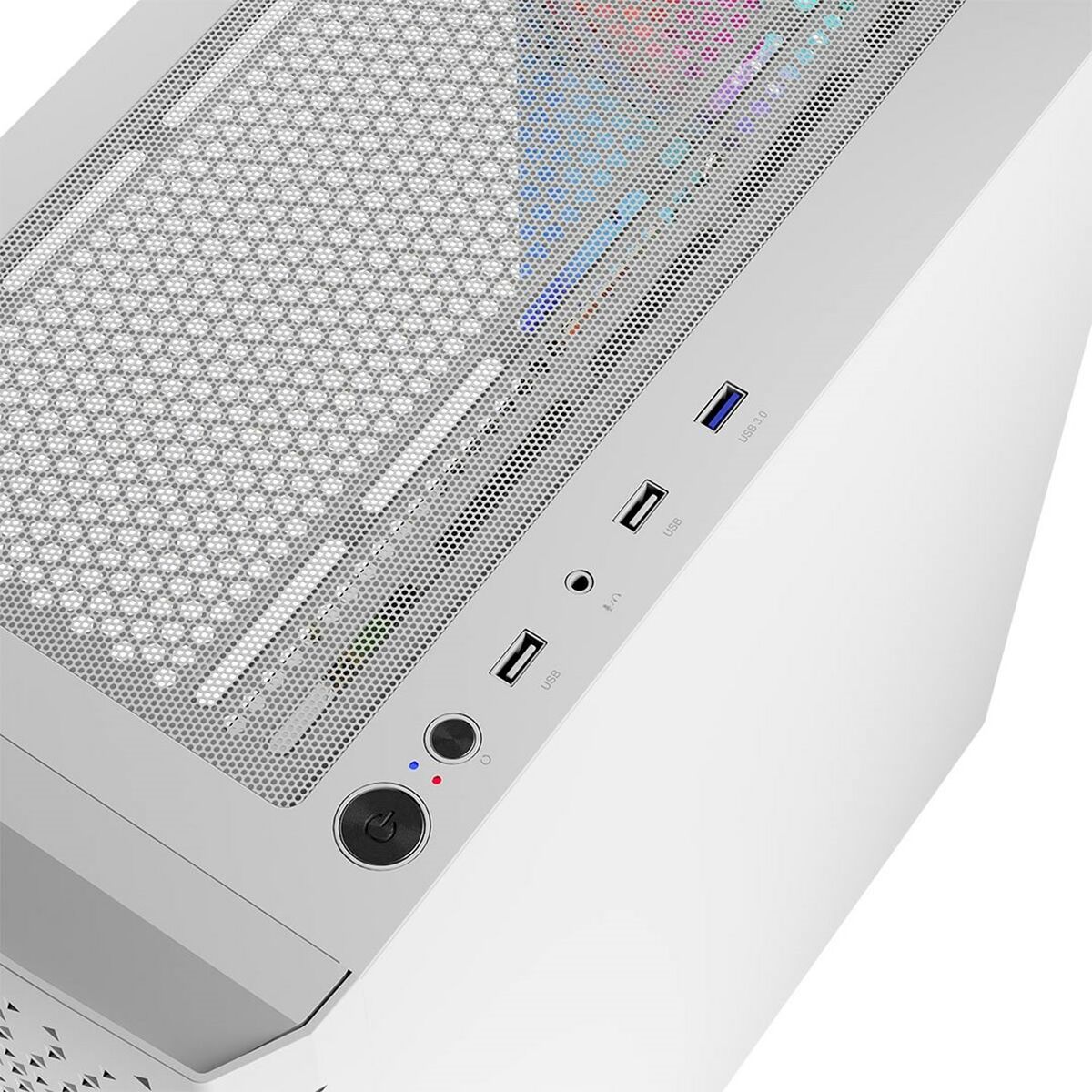 Case computer desktop ATX Logic ARAMIS ARGB Bianco 3 S9140373_1