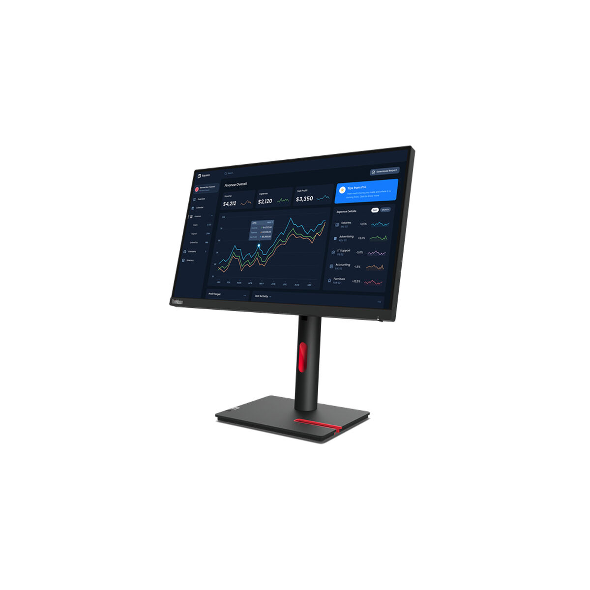 Monitor Lenovo ThinkVision T22i-30 21,5" LED IPS 60 Hz 50-60 Hz 6 S55180553_4