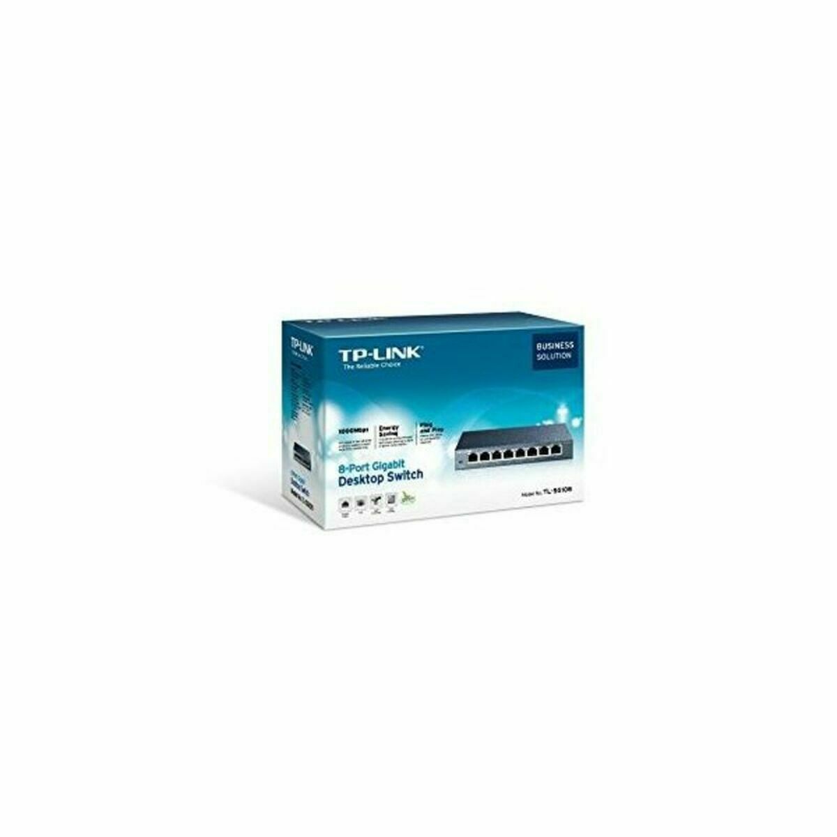 Router da Tavolo TP-Link TL-SG108 8P Gigabit Auto MDIX 7 S9907833_5