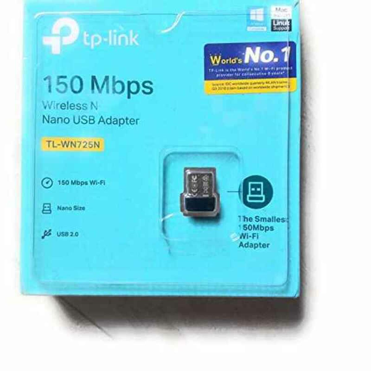 Adattatore di Rete TP-Link TL-WN725N 150 Mbit/s Nero 6 S7762838_4