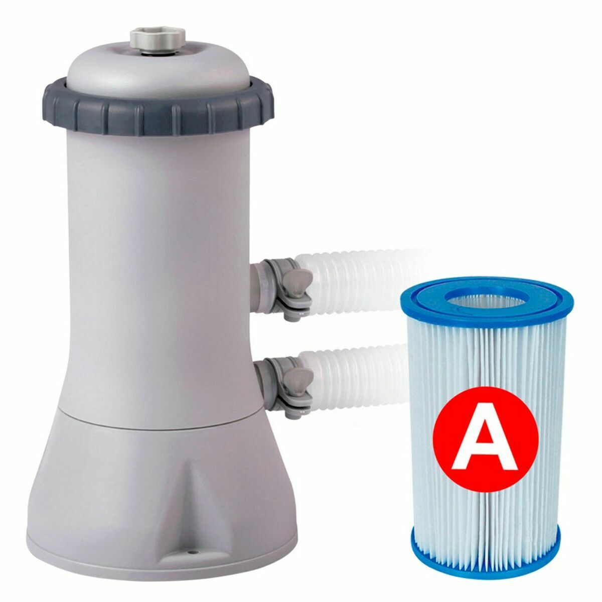 Piscina Smontabile Intex Prism Frame 14.614 l Grigio 457 x 107 cm 6 S2433381_4