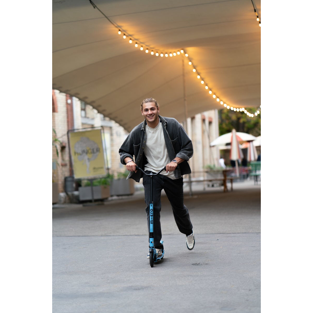 Monopattino Scooter Micro Speed Deluxe Azzurro Verde Grigio Argentato 10 S91111106_8