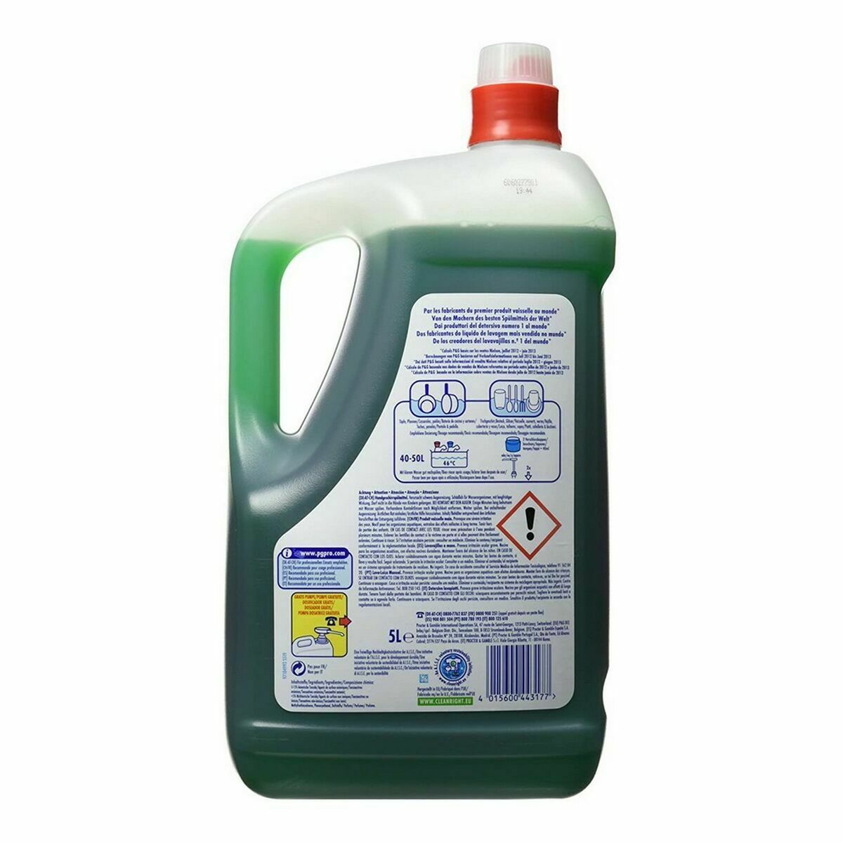 Detersivo Liquido per Stoviglie Fairy Fairy Professional Original 5 L 3 S05116494_1