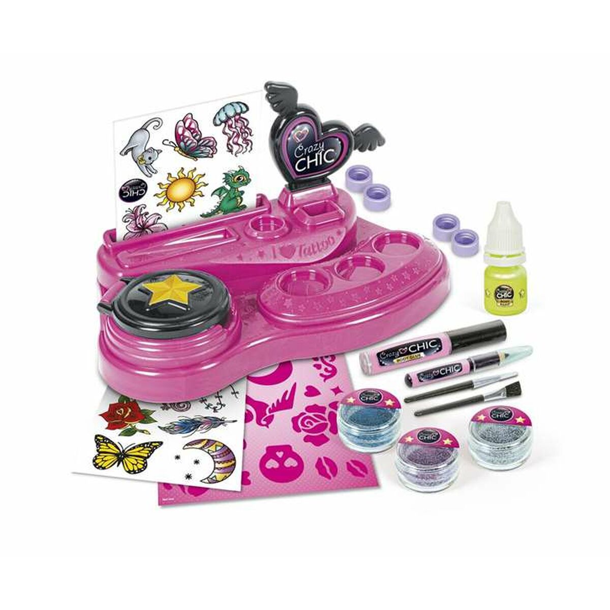 Tatuaggi Temporanei Clementoni Crazy Tattoo Studio 4 S2436505_2