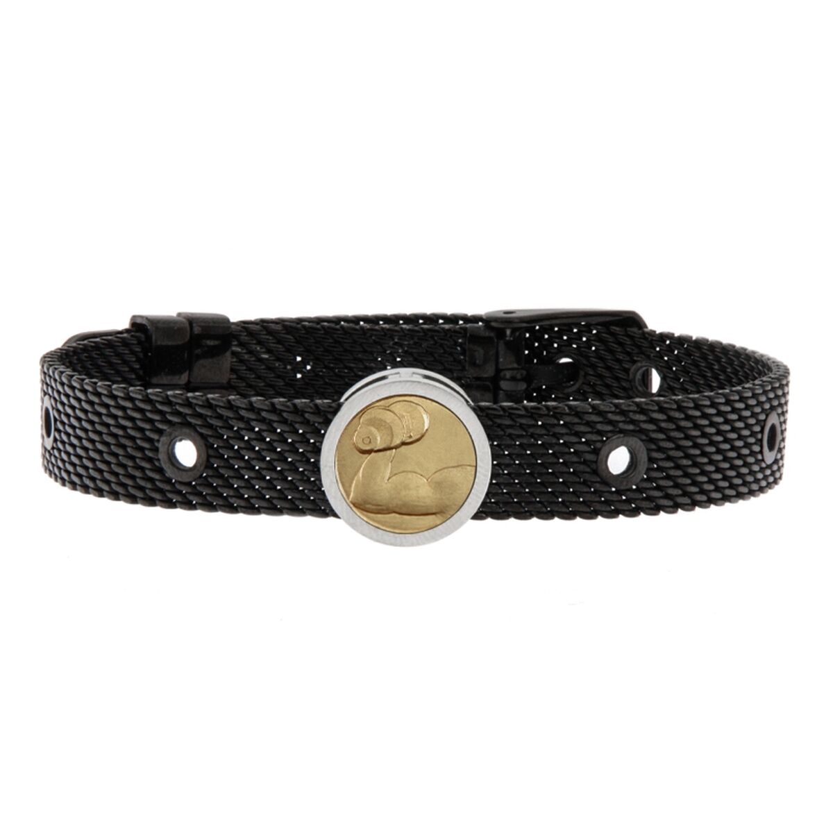 Bracciale Uomo Talent Jewels TJA-1-11-01-2-215 Nero 2 S72111754_0