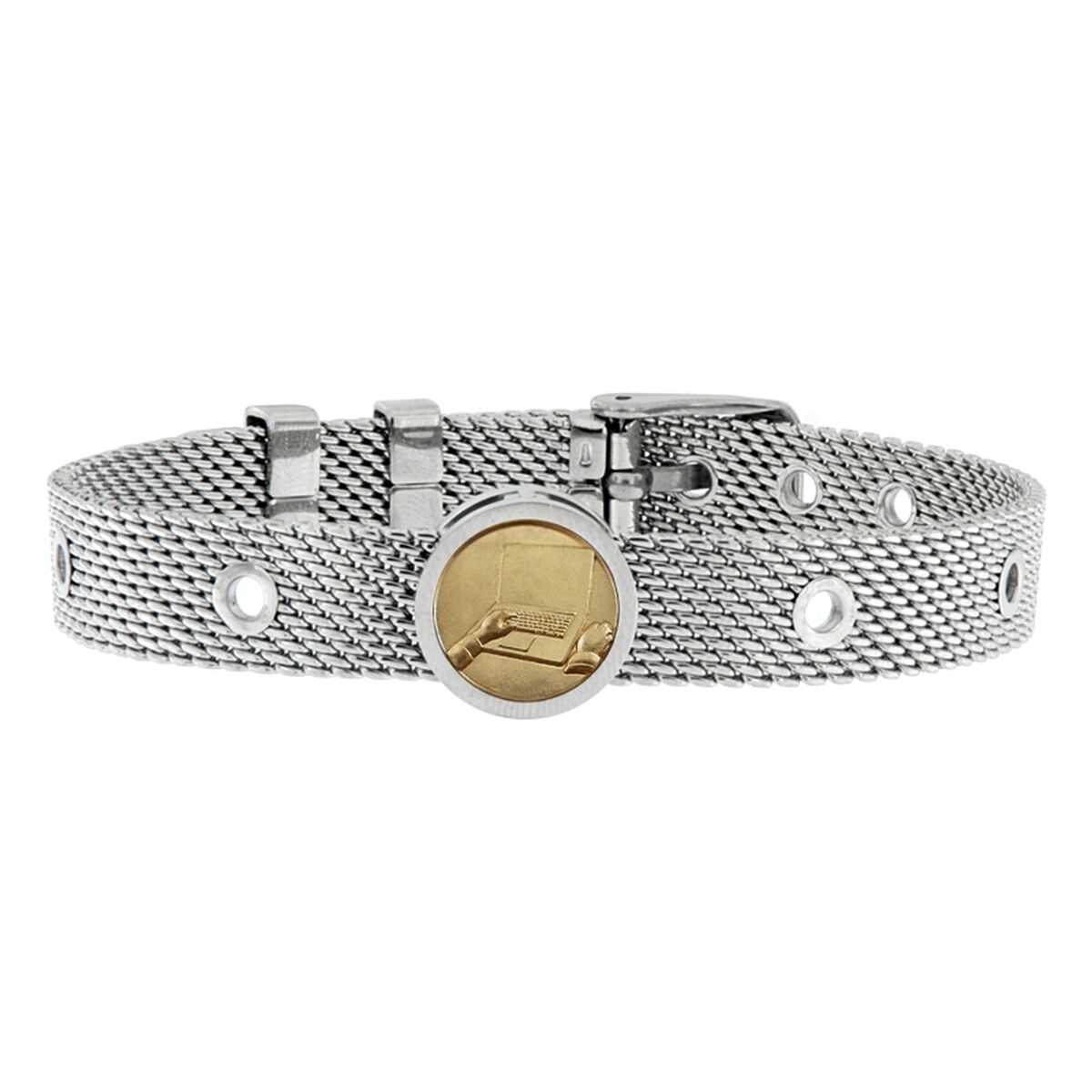 Bracciale Uomo Talent Jewels TJA-2-01-01-1-235 Argentato 2 S72112051_0