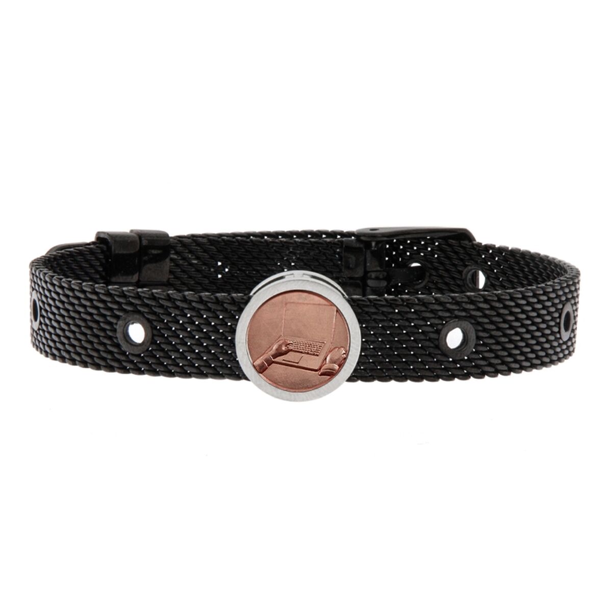 Bracciale Uomo Talent Jewels TJA-2-01-02-2-215 Nero 2 S72112056_0