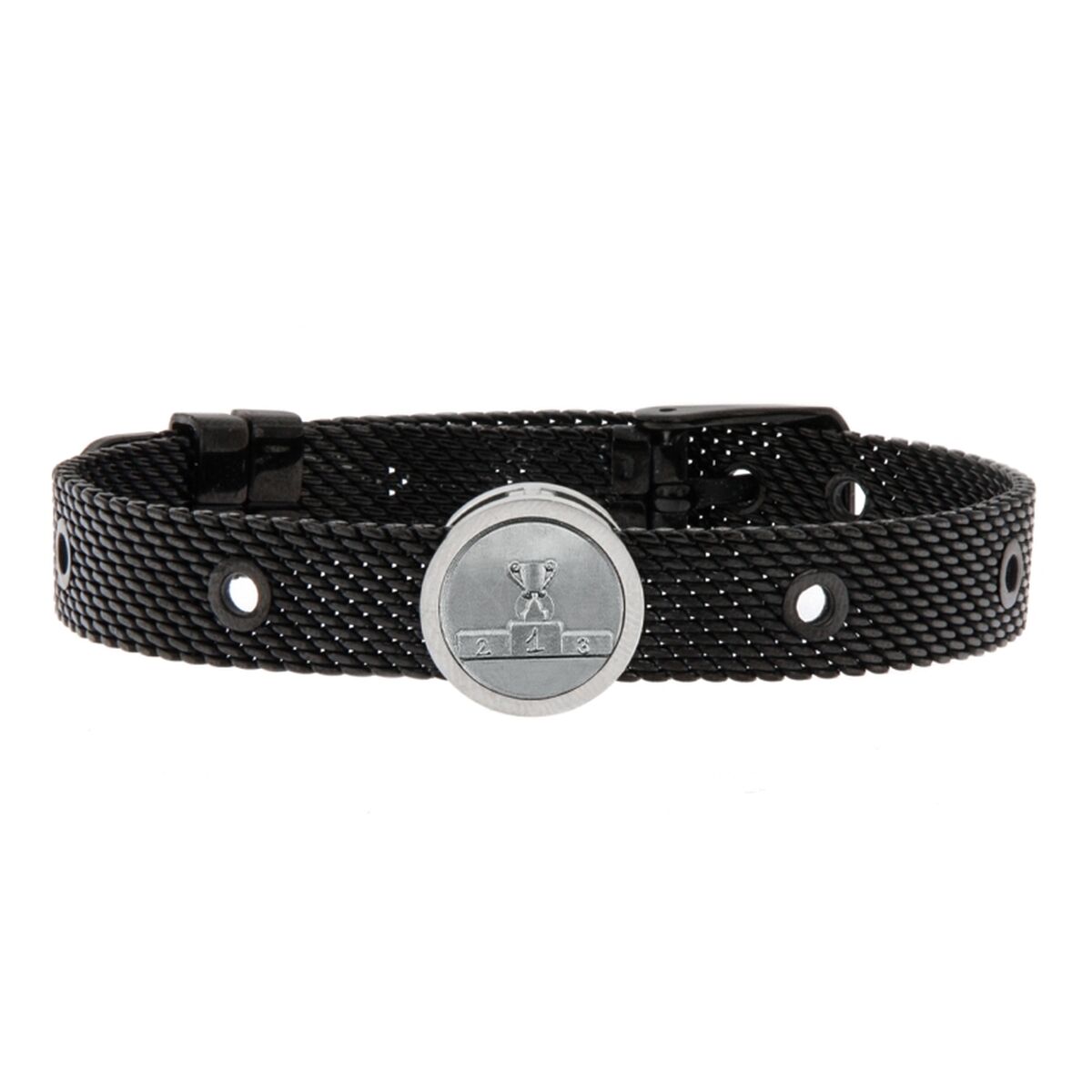 Bracciale Uomo Talent Jewels TJA-5-04-03-2-215 Nero 2 S72111904_0