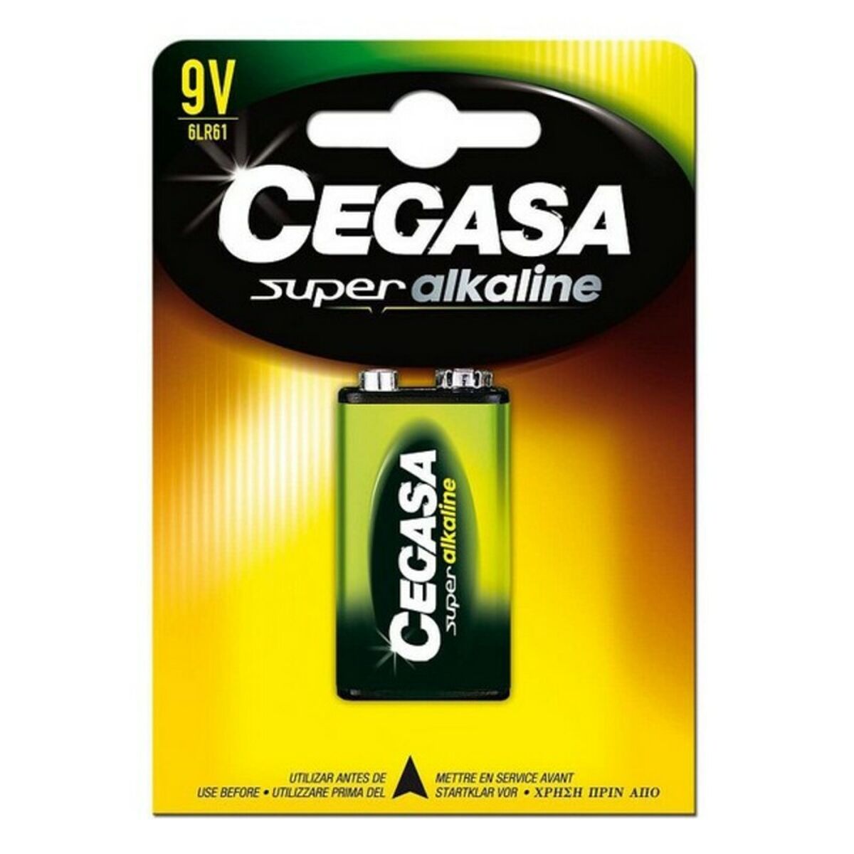 Batteria Alcalina Cegasa B.6LR61 9V 3 M0505049_1