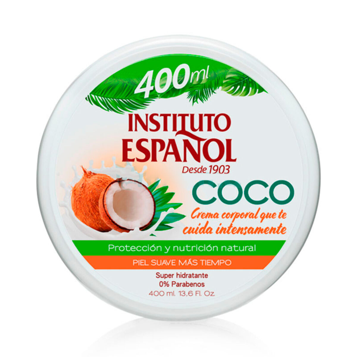 Crema Corpo Coco Instituto Español (400 ml) 2 S0571495_0