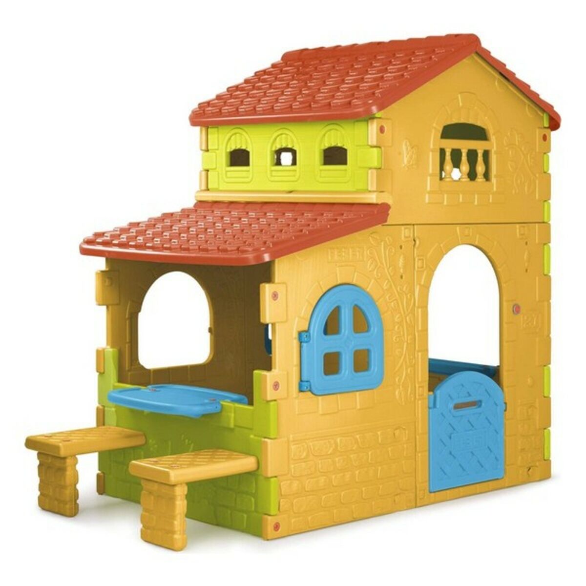 Casa da Gioco per Bambini Feber Super Villa Feber 180 x 110 x 206 cm (180 x 110 x 206 cm) 2 S2411559_0