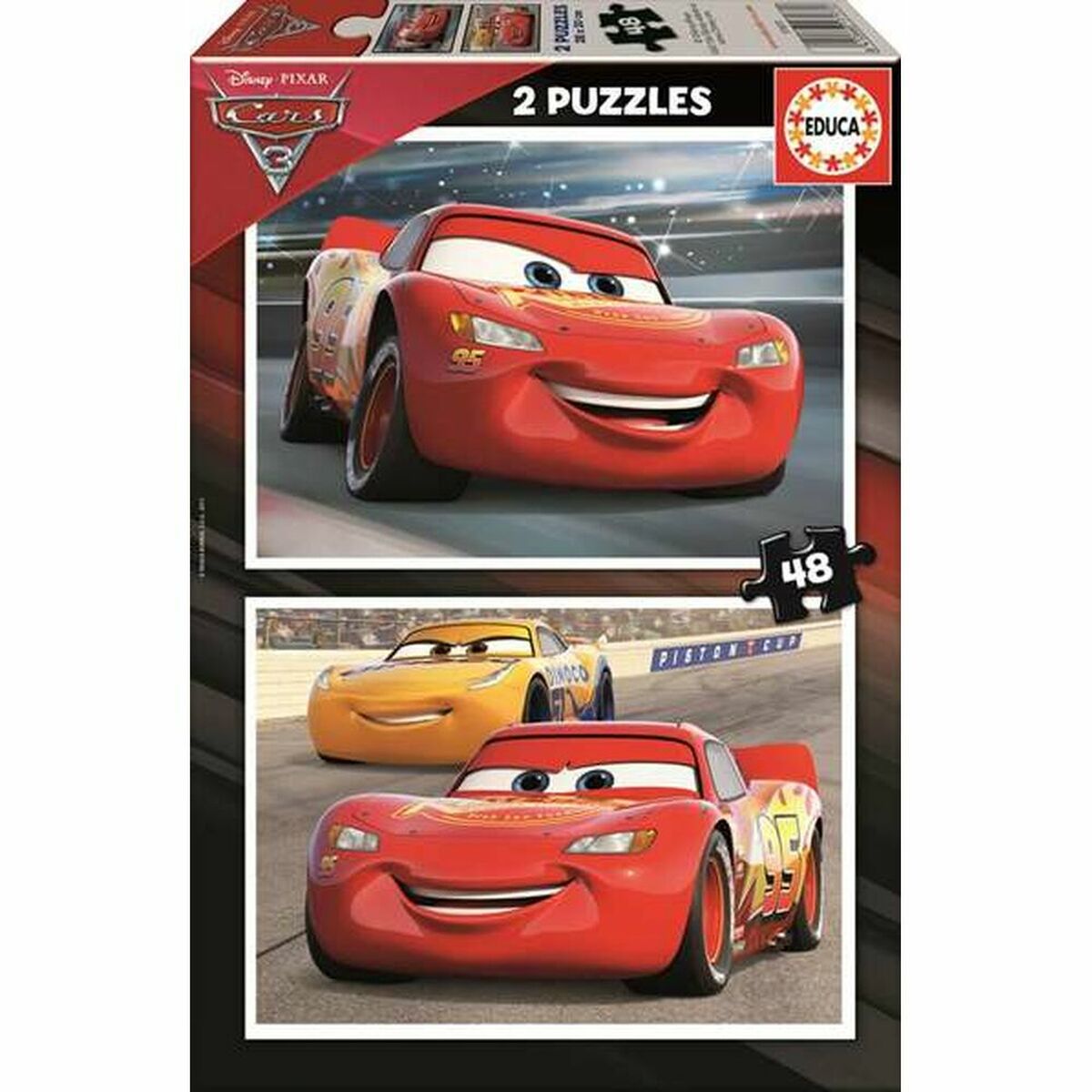 Puzzle Educa Cars 3 (96 pcs) 3 S2414861_1