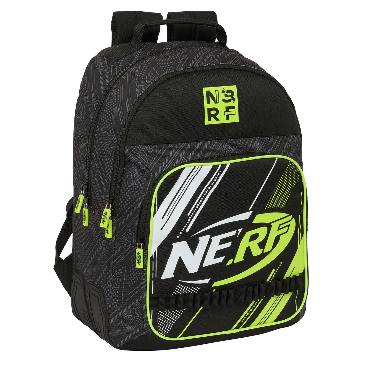 Zaino Scuola Nerf Get ready Nero 32 x 42 x 15 cm 2 S4309831_0