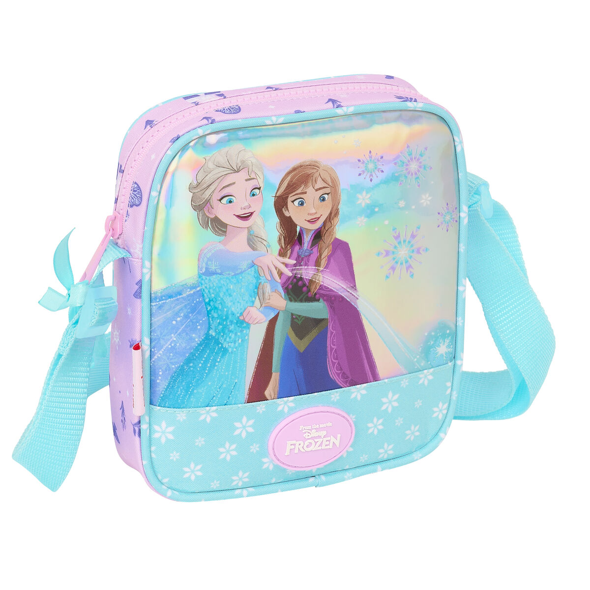 Borsa a Tracolla Frozen Cool days Violetta Blu cielo 16 x 18 x 4 cm 2 S4310614_0