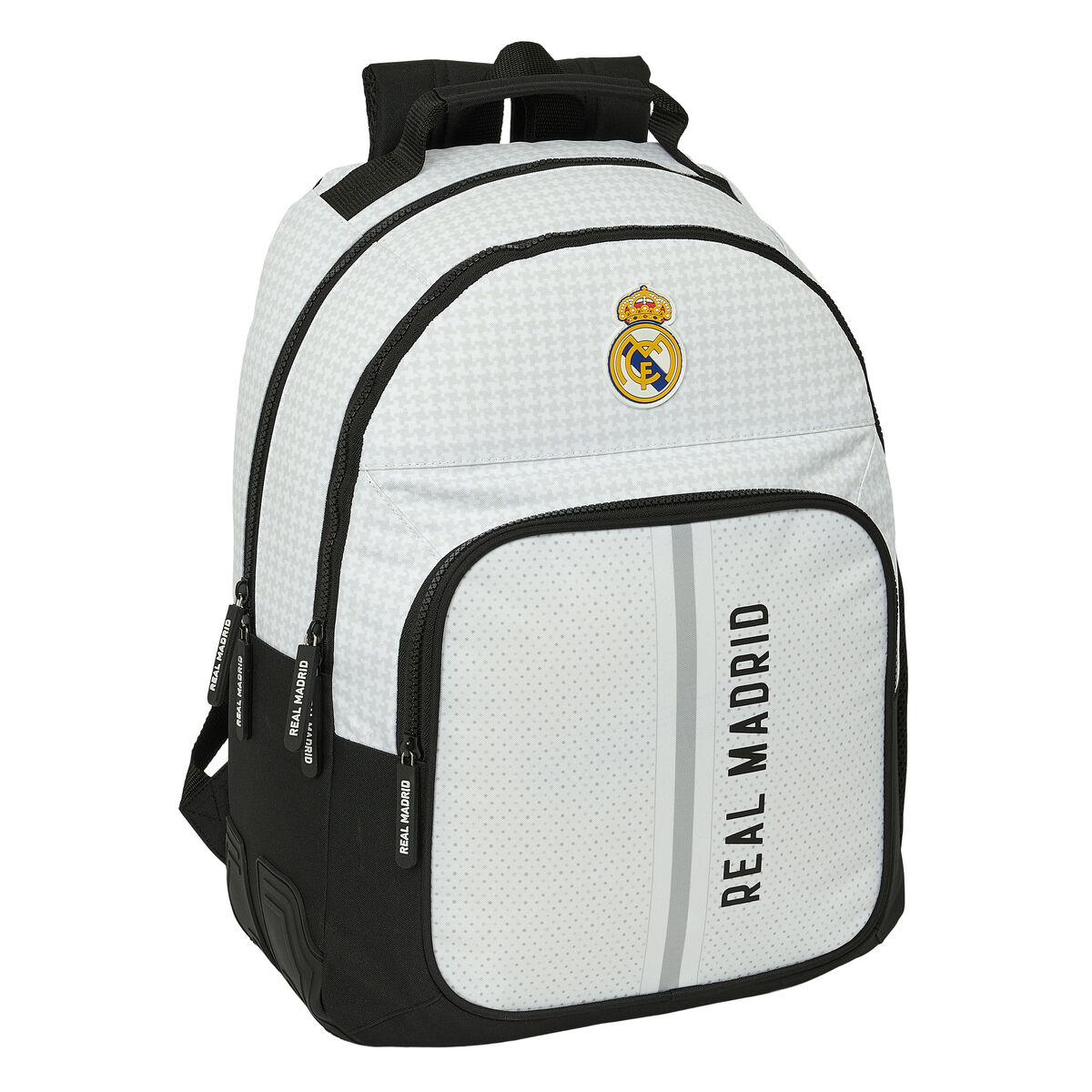 Zaino Scuola Real Madrid C.F. 24/25 Bianco Grigio 32 x 42 x 15 cm 2 S4311156_0