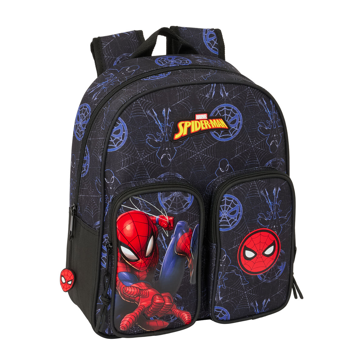 Zaino Scuola Spider-Man Attack Nero 27 x 33 x 10 cm 2 S4311710_0