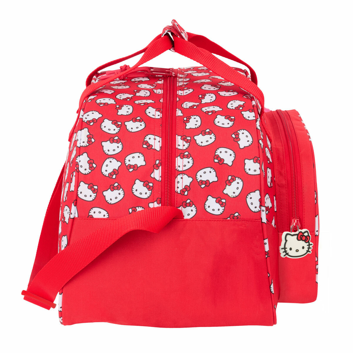 Borsa da Palestra Hello Kitty Iconic Bianco Rosso 40 x 24 x 23 cm 4 S4311507_2