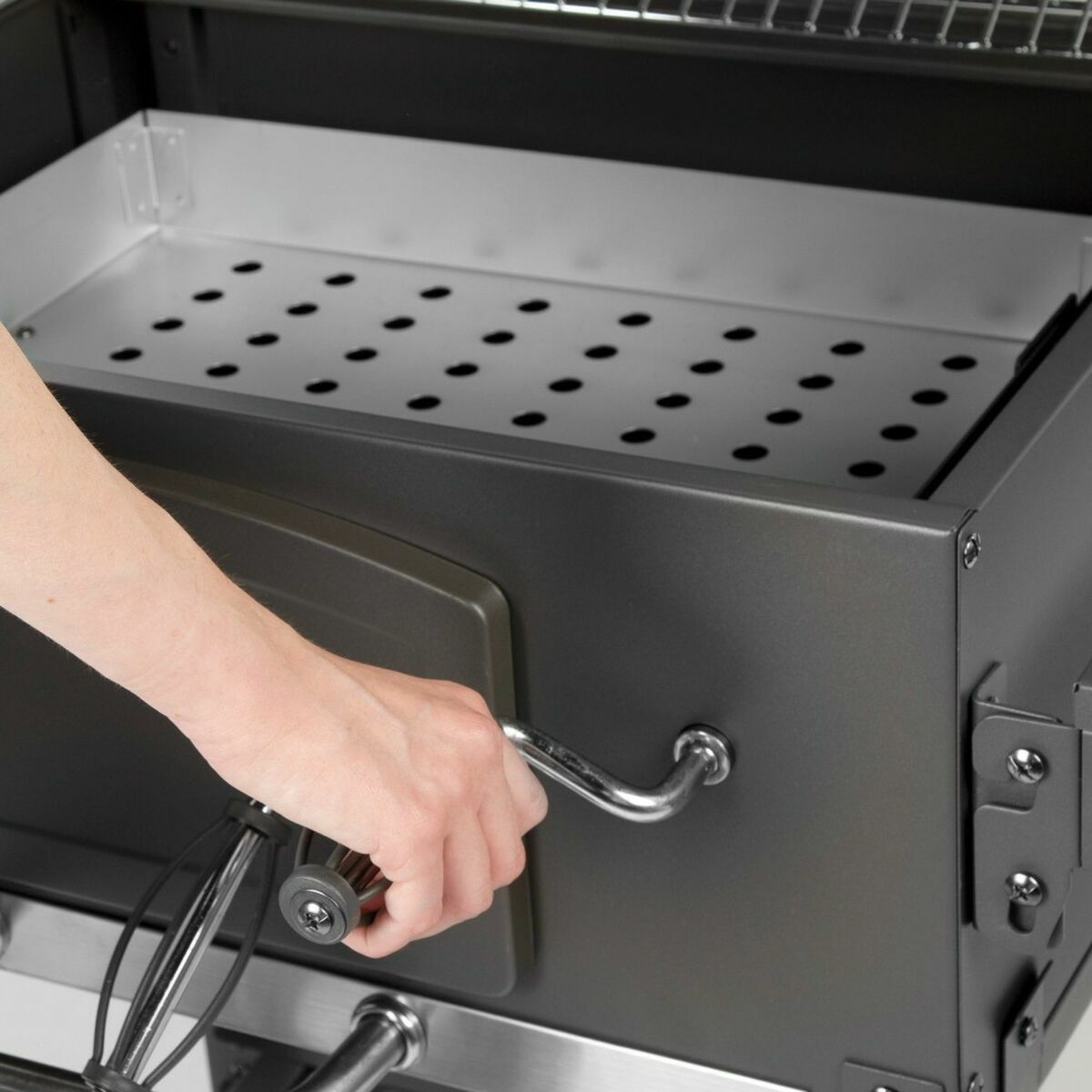 Barbecue a Carbone con Coperchio e Ruote Aktive 102 x 65 x 104 cm 8 S2455423_6