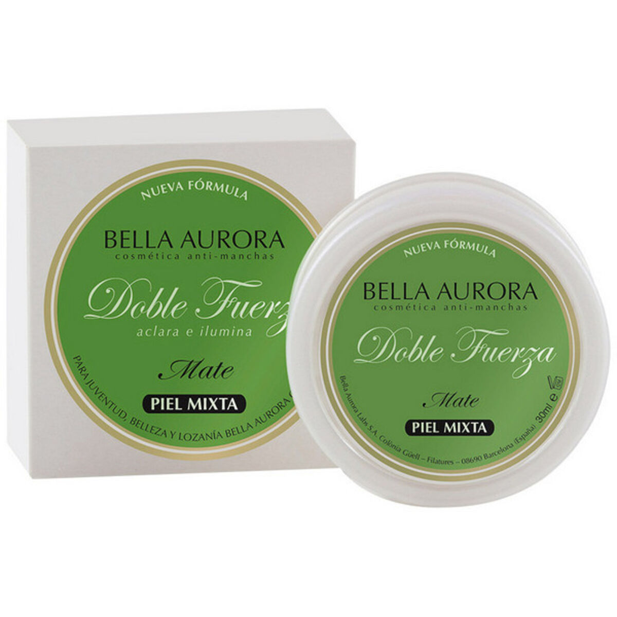 Crema Antimacchie Doble Fuerza Mate Bella Aurora Doble Fuerza Mate (30 ml) 30 ml 2 S0557233_0
