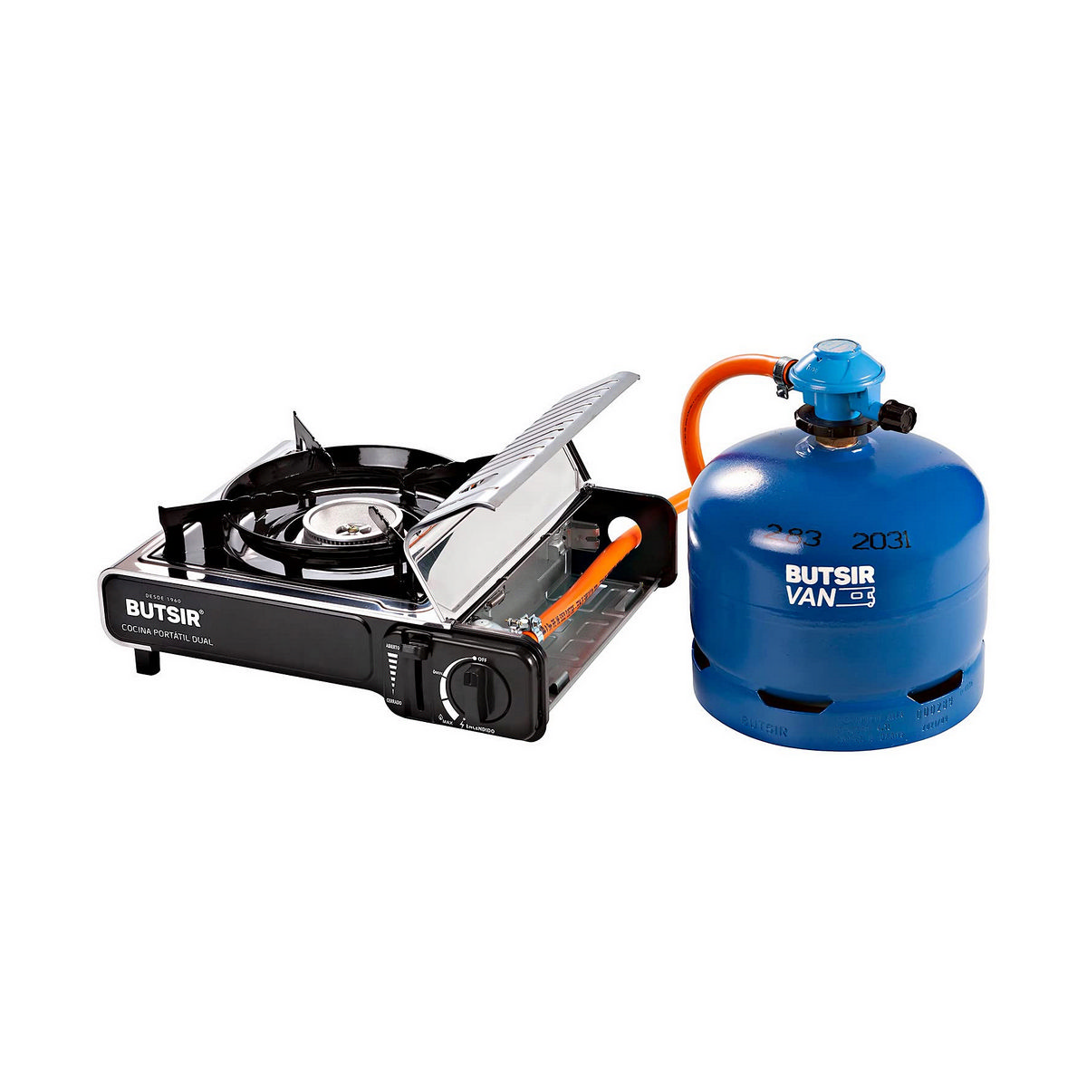 fornello a gas Butsir ms-2000 dual 34 x 28 x 12 cm 4 S7912998_2