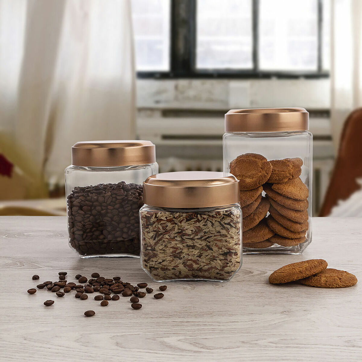 Barattolo Quid B&w Rame Vetro 1,65 L (Pack 6x) 4 S2704915_2