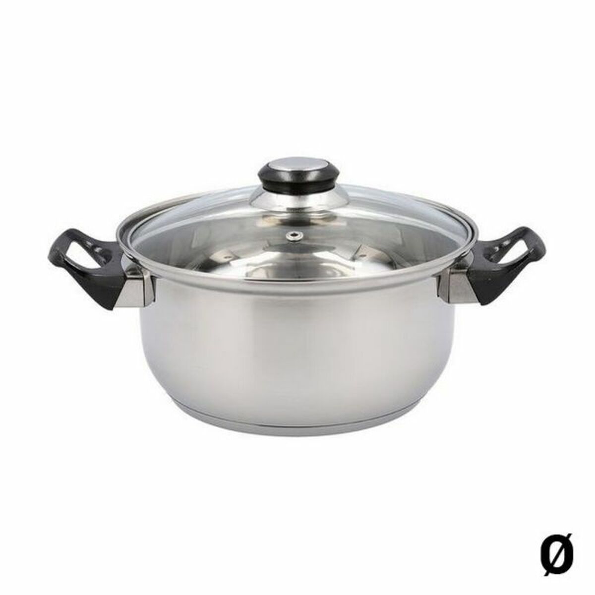 Casseruola con coperchio in vetro Quid Habitat 2 S2701835_0