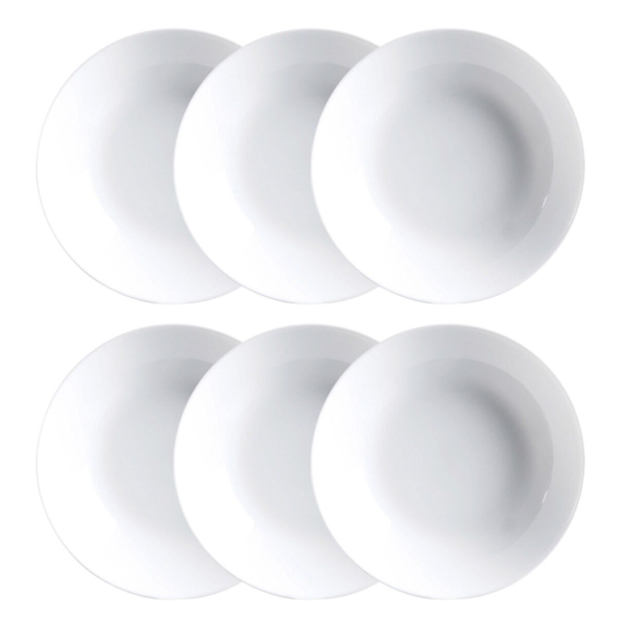 Set di piatti Luminarc Diwali 6 pcs Bianco Vetro 3 S2702137_1