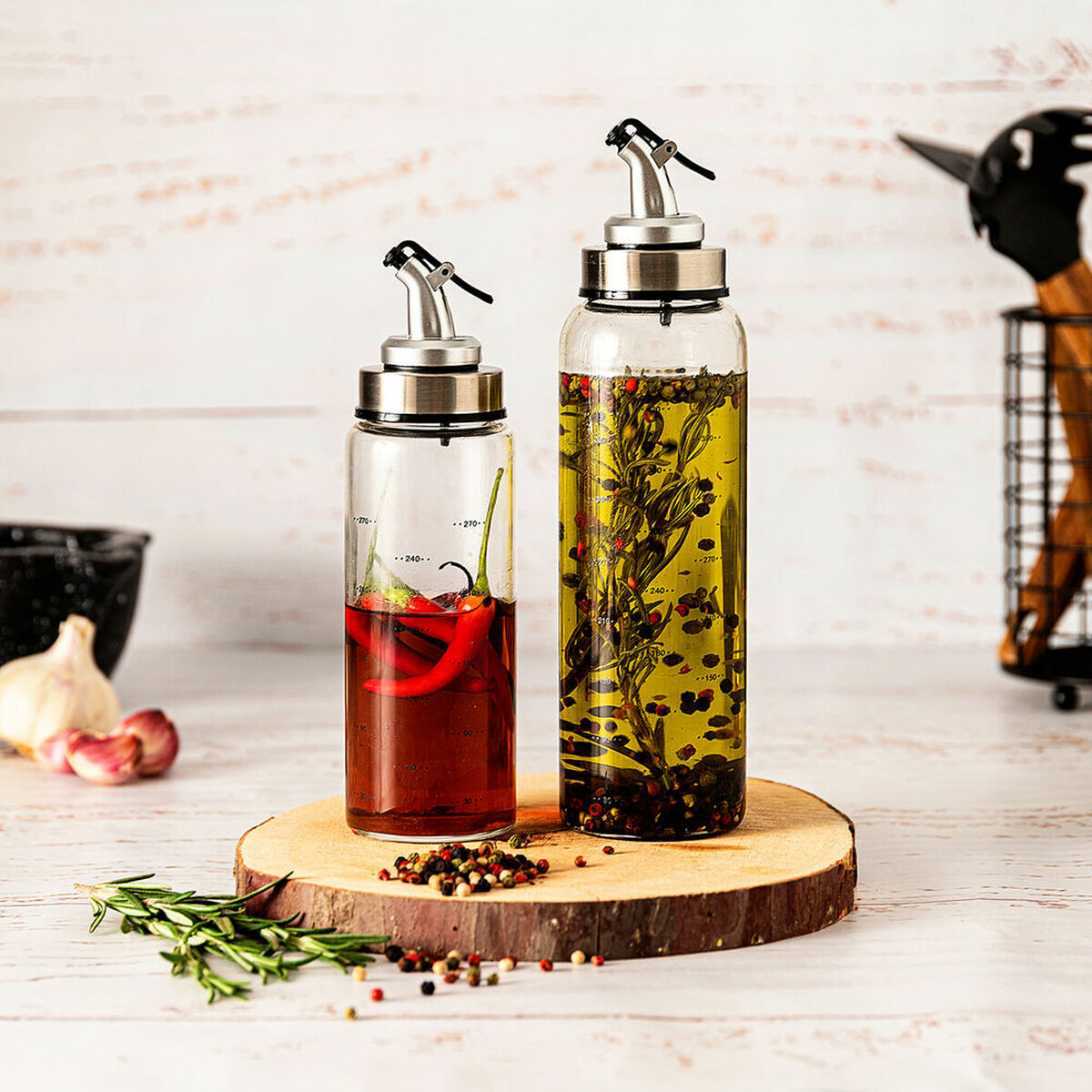 Oliera Quid Ebano Trasparente Vetro (300 ml) 3 S2703503_1