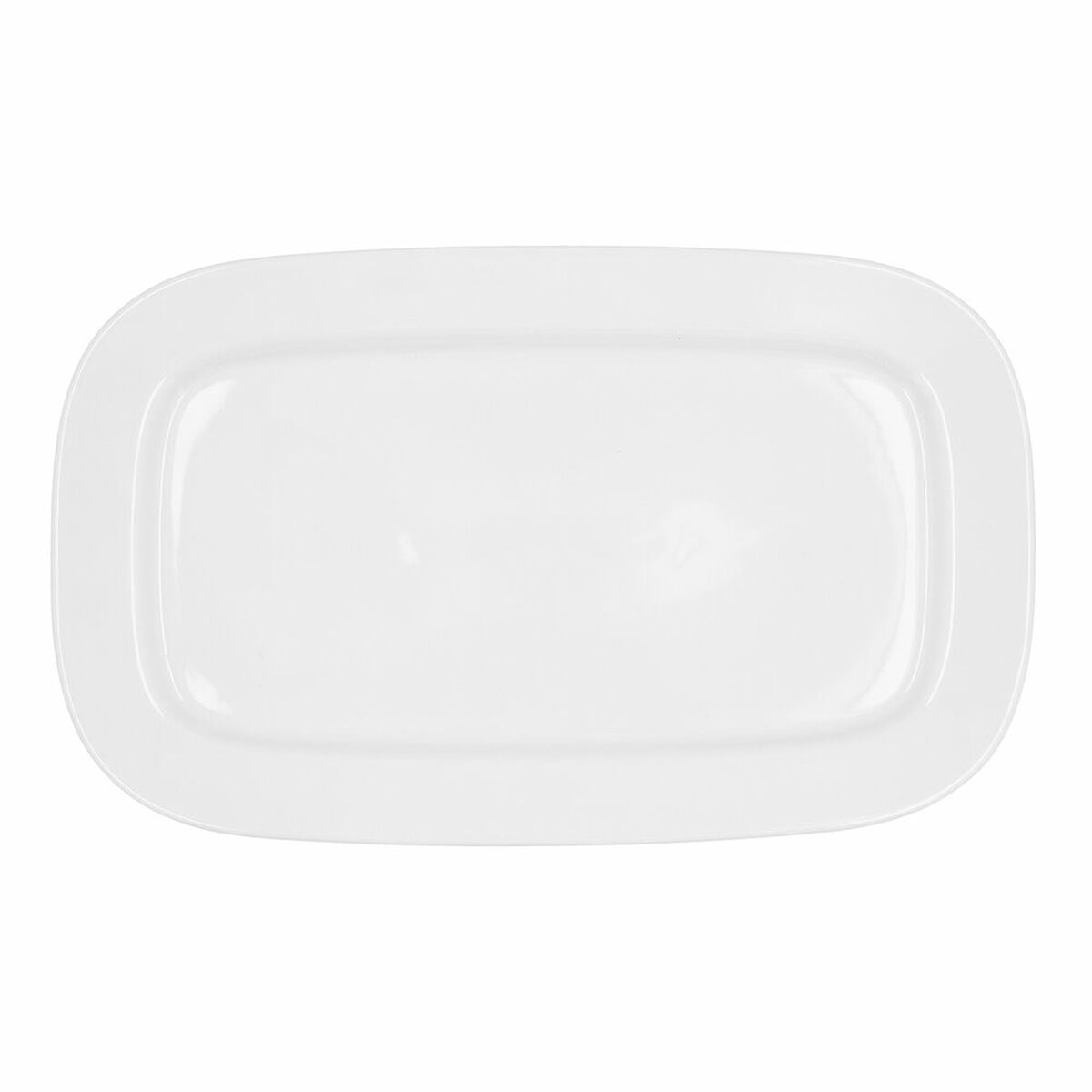 Teglia da Cucina Bidasoa Glacial Bianco Ceramica 36 x 21 cm (3 Unità) (Pack 3x) 4 S2705577_2