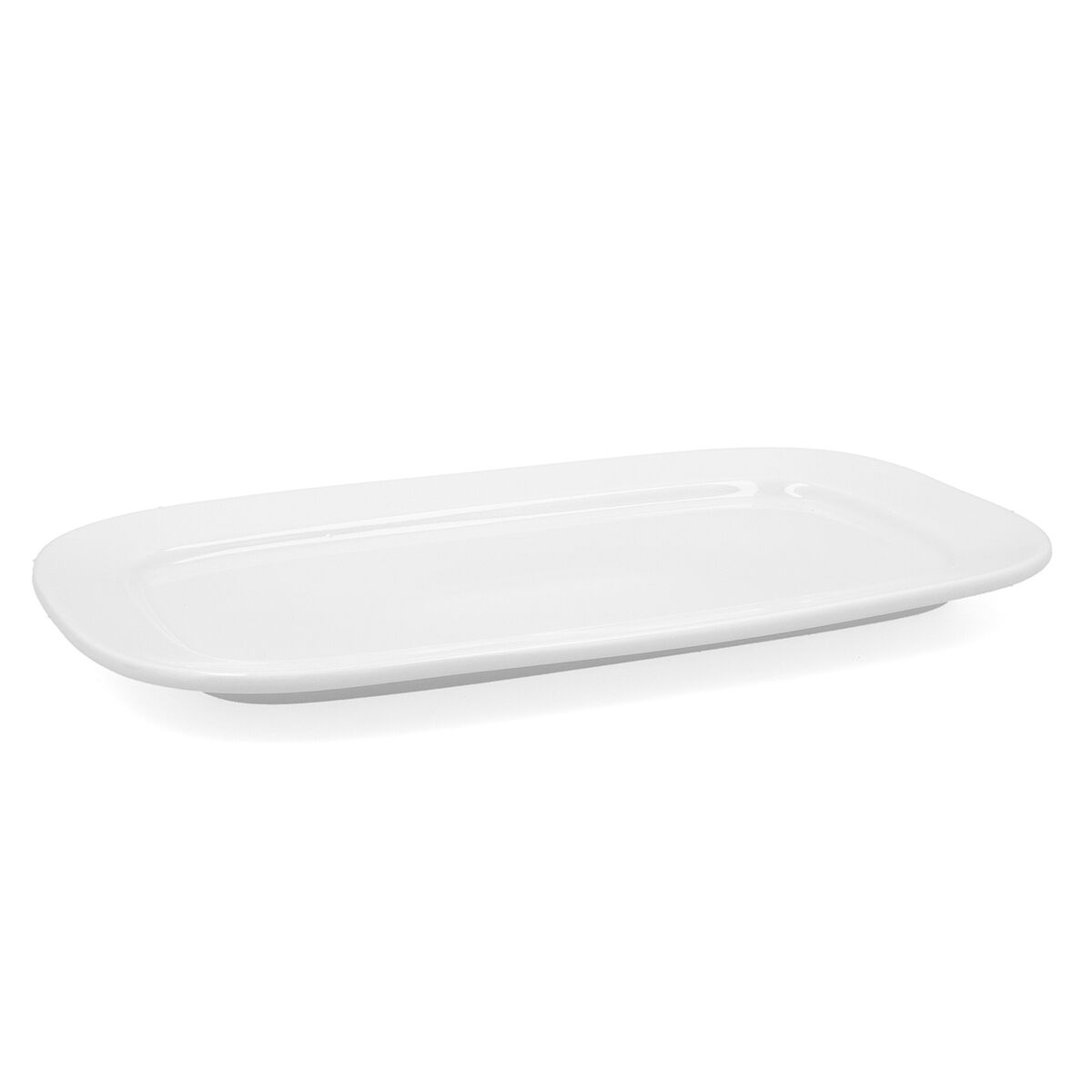 Teglia da Cucina Bidasoa Glacial Bianco Ceramica 36 x 21 cm (3 Unità) (Pack 3x) 2 S2705577_0