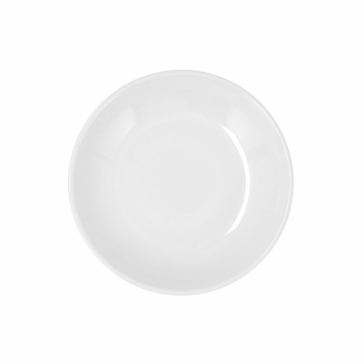 Piatto Fondo Bidasoa Glacial Coupe Ceramica Bianco (21 cm) (Pack 6x) 4 S2704950_2