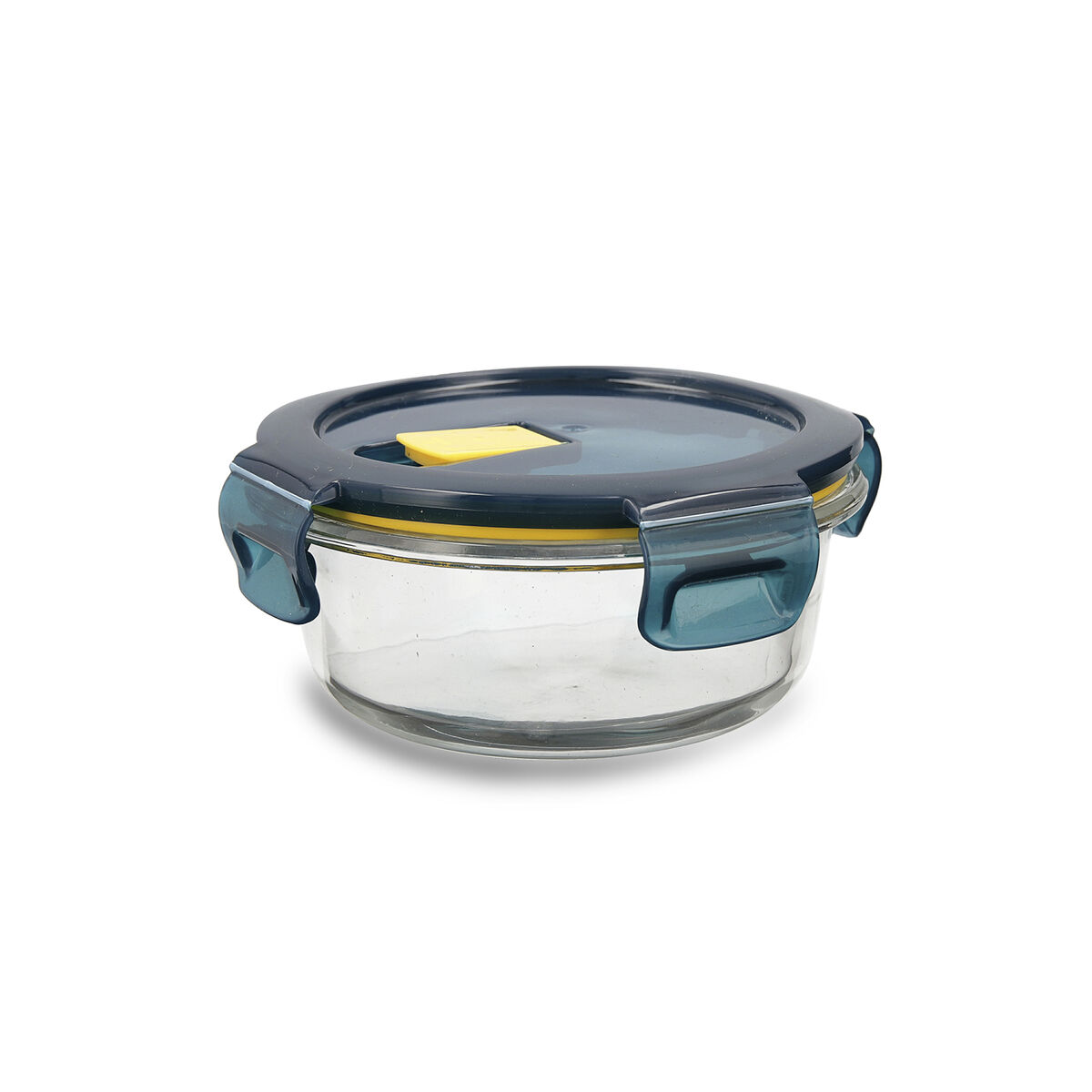 Porta pranzo Ermetico Quid Astral 400 ml 14 x 14 x 6 cm Azzurro Vetro 2 S2706429_0