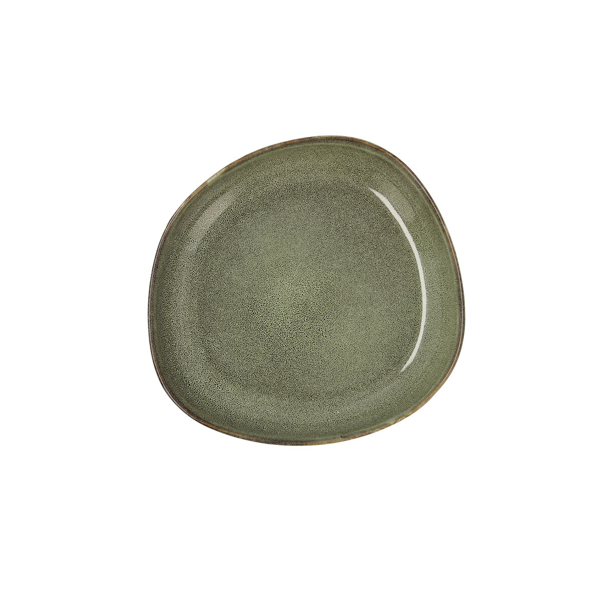 Piatto Fondo Bidasoa Ikonic Ceramica Verde (20,5 x 19,5 cm) (Pack 6x) 2 S2706115_0