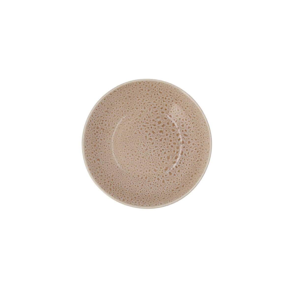 Piatto Fondo Ariane Porous Ceramica Beige Ø 21 cm (6 Unità) 3 S2710218_1