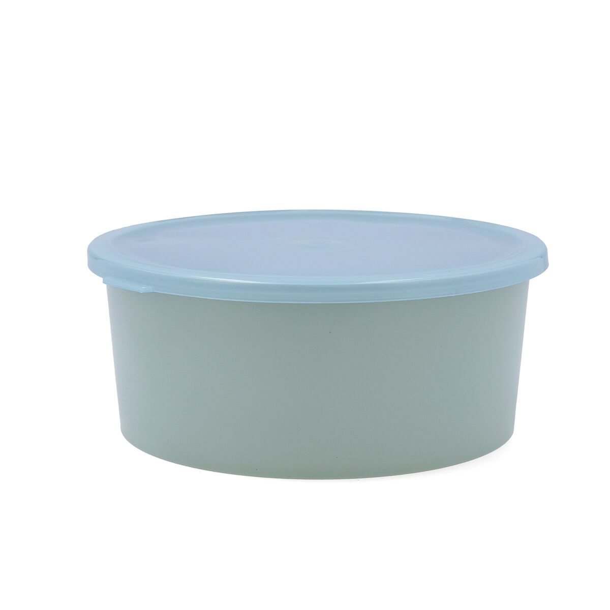 Porta Pranzo Rotondo con Coperchio Quid Inspira 1,34 L Verde Plastica (12 Unità) 4 S2710898_2