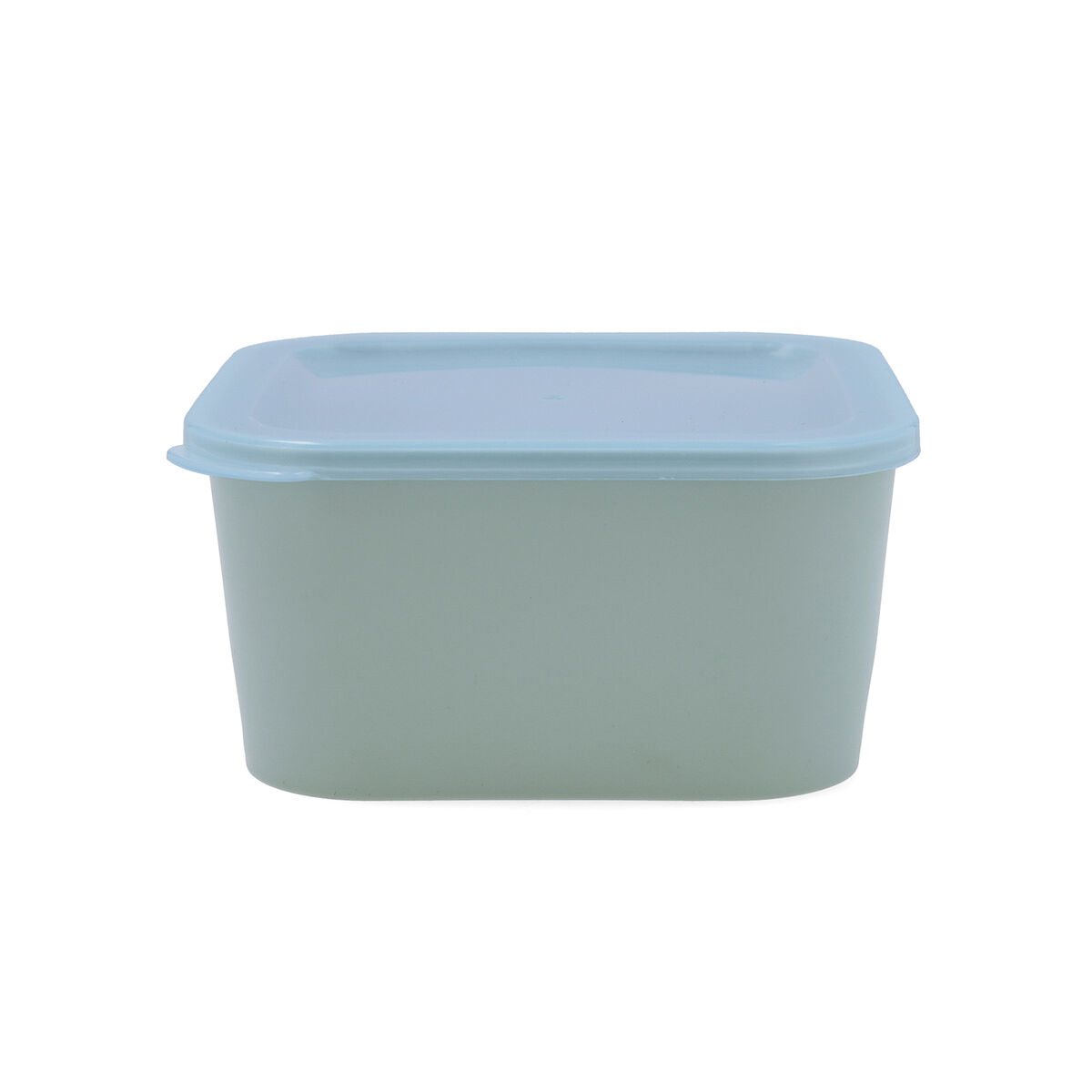 Porta Pranzo Quadrato con Coperchio Quid Inspira 1,3 L Verde Plastica (12 Unità) 4 S2710902_2