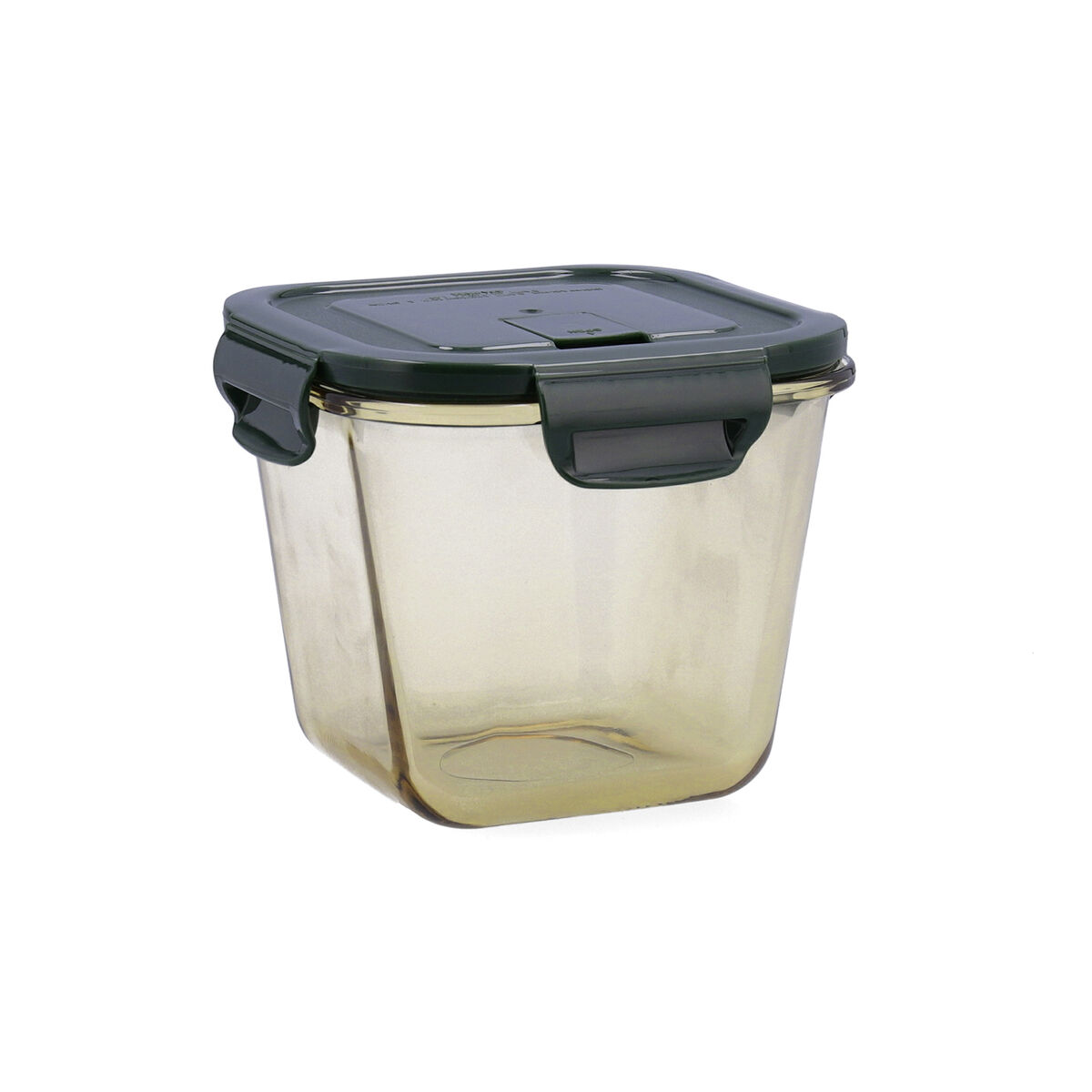 Porta pranzo Ermetico Bidasoa Infinity Quadrato 900 ml Giallo Vetro (12 Unità) 6 S2710888_4