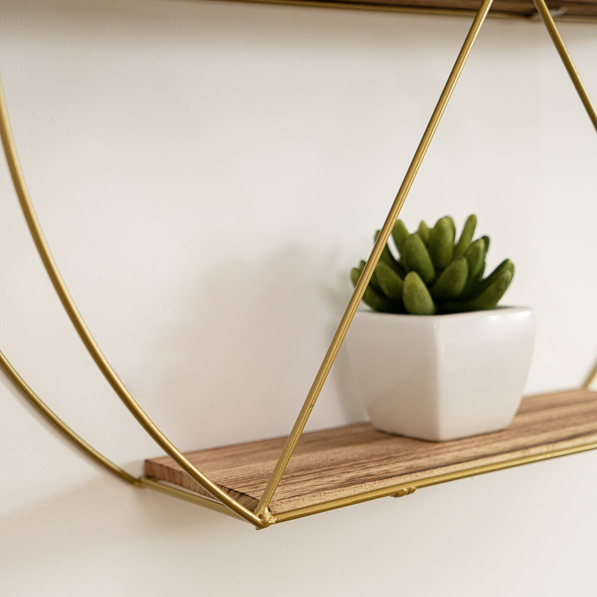 Scaffale Vinthera Moa Dorato Acciaio 50 x 12 cm (6 Unità) 5 S2710993_3