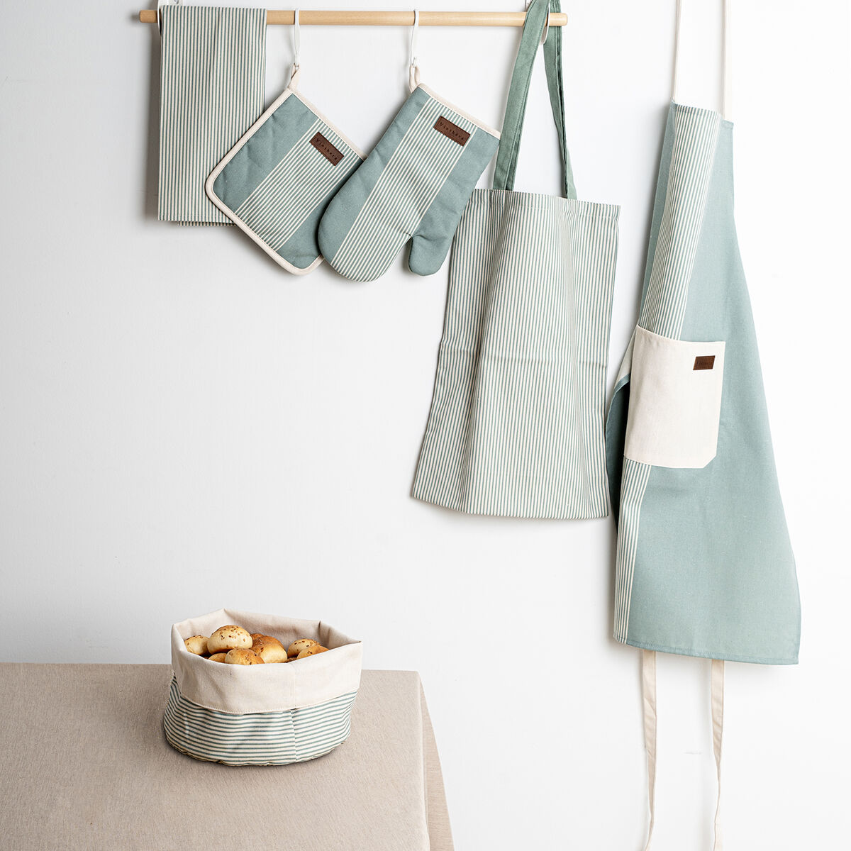 Cestino per il Pane Vinthera Okapi Bicolore Tessile 20 cm Materiale riciclato 5 S2711722_3