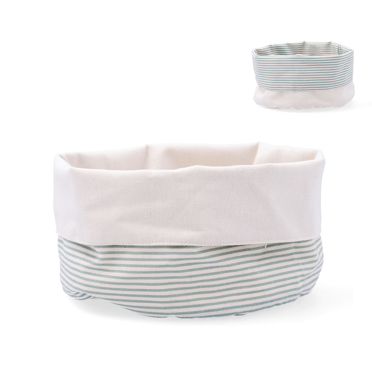 Cestino per il Pane Vinthera Okapi Bicolore Tessile 20 cm Materiale riciclato 2 S2711722_0