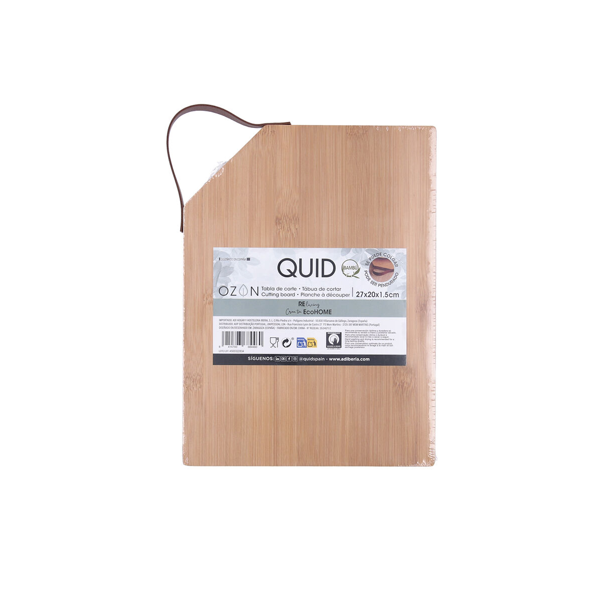 Tagliere Quid Ozon Legno 27 x 20 cm 4 S2711918_2