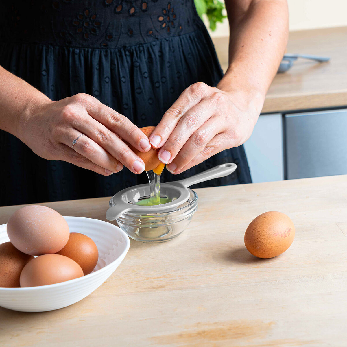 Separatore di albume d'uovo Quid Rico 18,5 x 7,6 x 3 cm (24 Unità) 8 S2711932_6