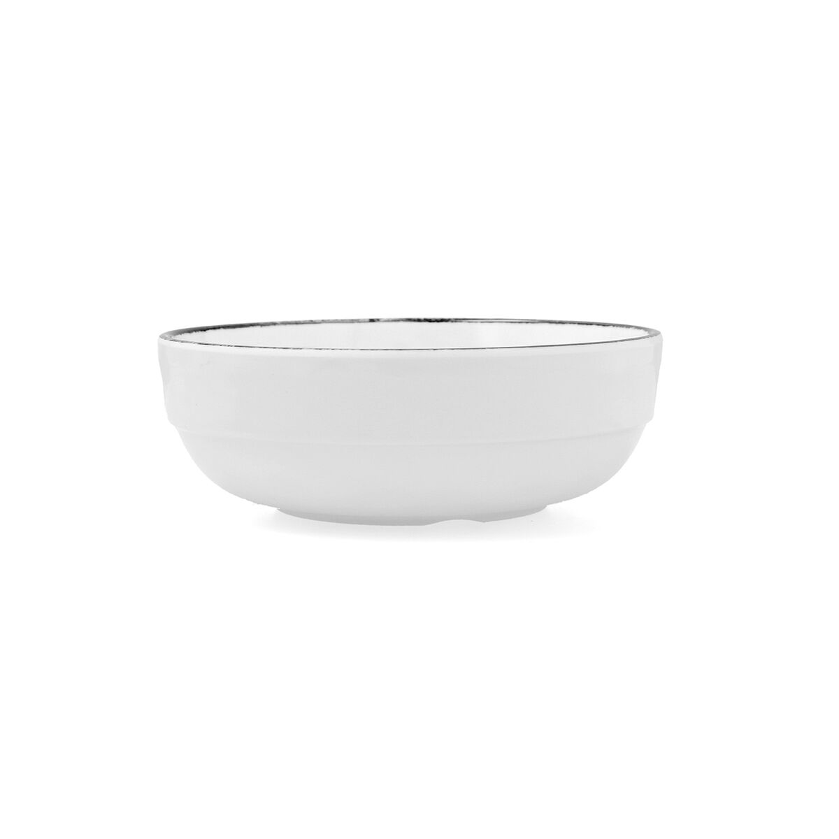 Ciotola Quid Select Filo Bianco Nero Plastica 16,6 x 5,8 cm (12 Unità) 6 S2711481_4